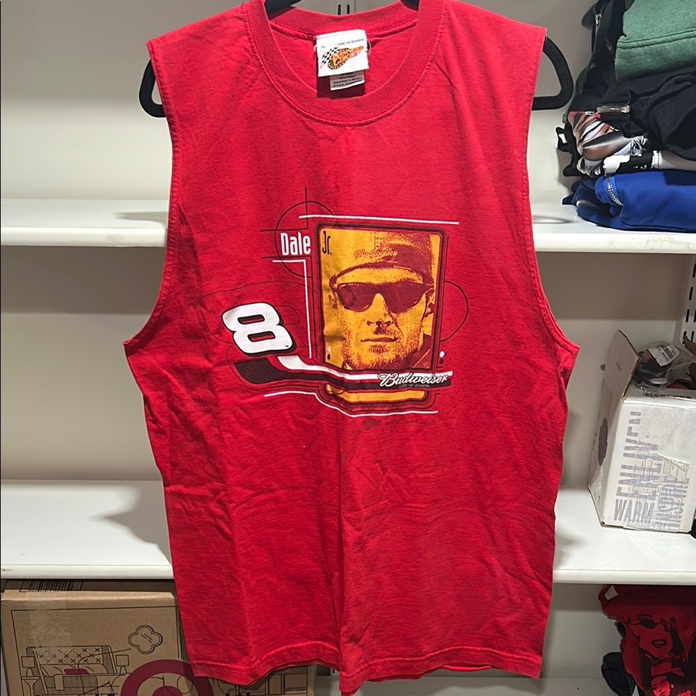 Budweiser Red Graphic Tank Top